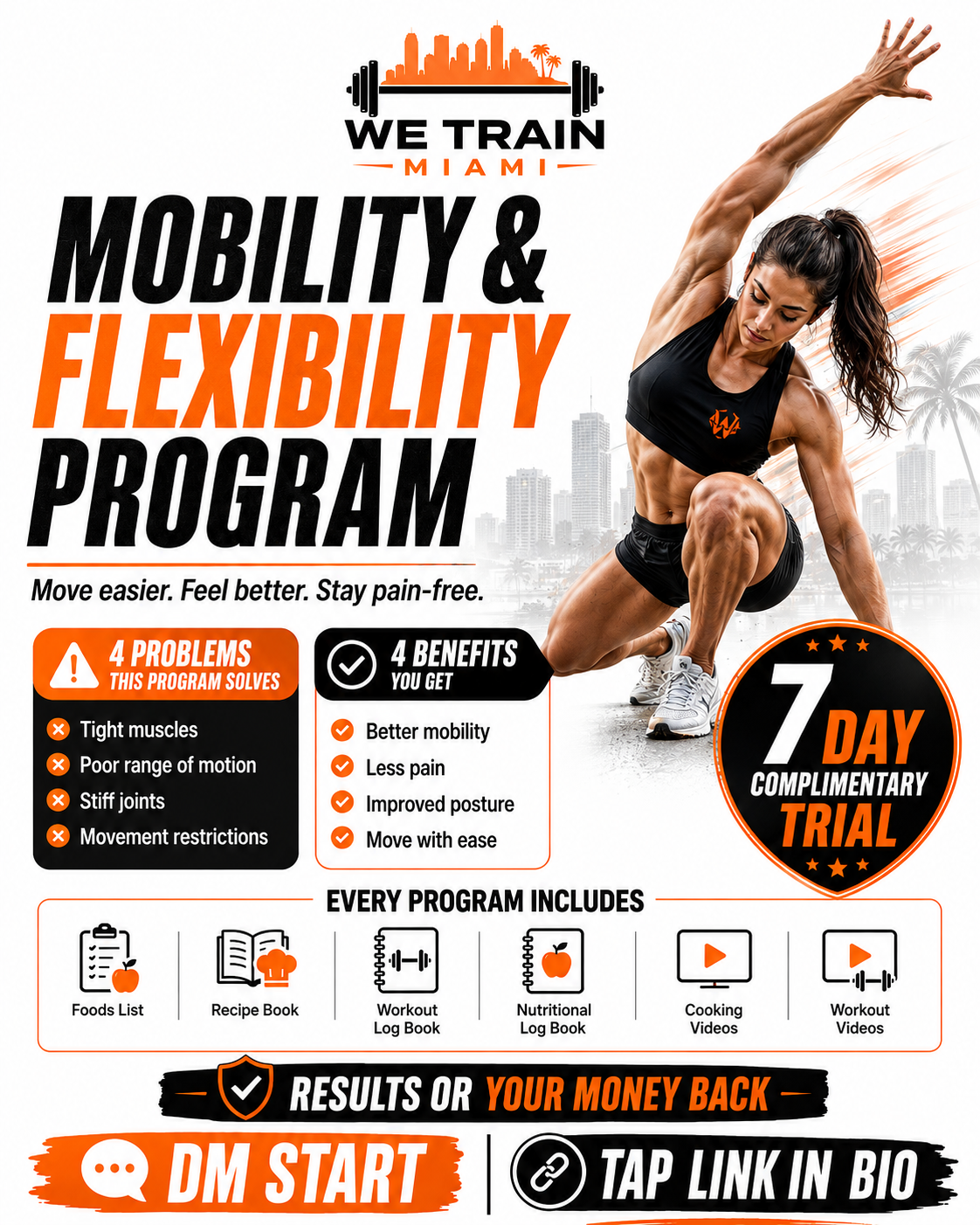 TNOS Mobility and Flexibility program card